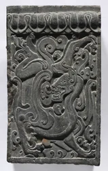 Sektion af en kisteplatform: Feline, 550-577.