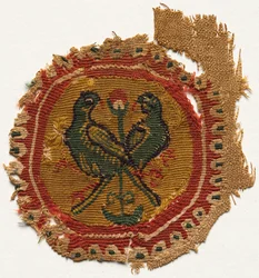 Segmentum fra en tunika, 600-700-tallet.