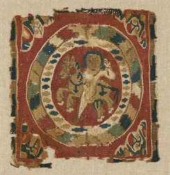 Segment fra en tunika, 800 - 850.