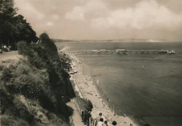 Shanklin, I.W., fra Appley Steps, c1920.