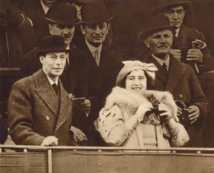 Deler en vittighed på Aintree, 1937