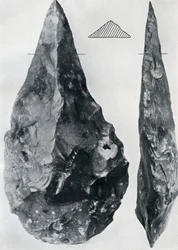 Skarpe spidse redskaber, fra Henley, Oxfordshire, 1926