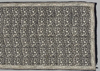 Sjal, 1800-tallet.