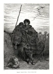 Hyrde af Alava, Spanien, 1886