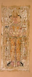 Ligklæde af Nespawtytawy, indskrevet i hieroglyffer, 2. århundrede