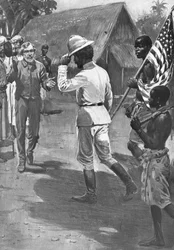 Sir Henry Morton Stanley møder David Livingstone, Afrika, 1871