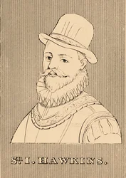 Sir I. Hawkins, 1532-1595, 1830.