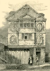Sir Paul Pindars Lodge, 1791, c1872.
