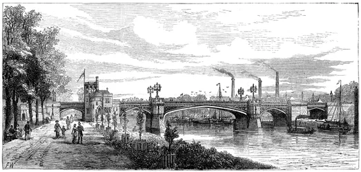 Skeldergate Bridge, York. North Yorkshire, 1800-tallet