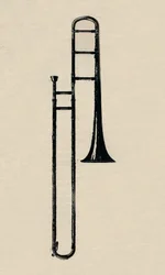 Slide Trombone, 1910.