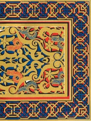 Soffit of arch, Indgangen til Hall of Abencerrages, 1907.