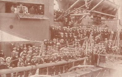 Nogle af skibsselskaberne i HMAS Australia, c1917 1919