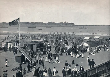 South Shields - alt det sjove ved messen., 1895