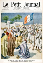 Syd for Algeriet beder Djemaa de Charrouin om nåde, 1901