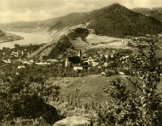 Spitz ved Donau, Wachau, Nedre Østrig, c1935.