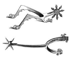 Spurs, 13.-16. århundrede, 1870