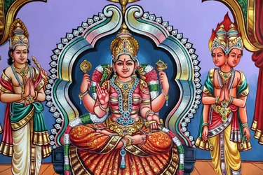 Sri Vadapathira Kaliamman hinduistiske tempel. Øverste Moder Varer. Singapore