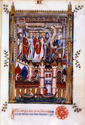 St Denis før Sisinnius, 1317