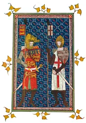 St. George og Plantagenet Earl of Lancaster, c1295, 1903