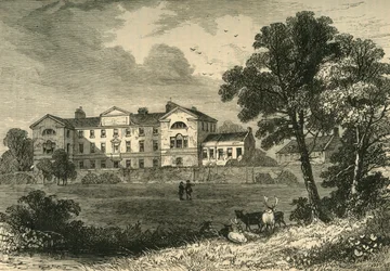 St. Georges Hospital, 1745, c1876.