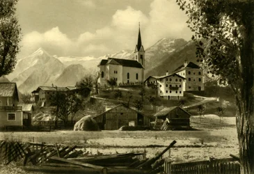 St Margarets Church, Kaprun, Østrig, c1935.