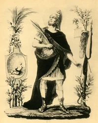 St. Napoleon-officer Romain, Martyr, begyndelsen af det 19. århundrede, 1921.