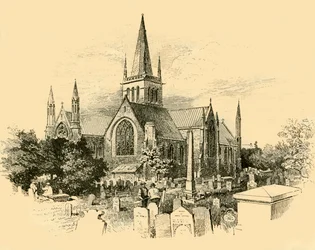 St. Nicholas Church: The Exterior, 1898.