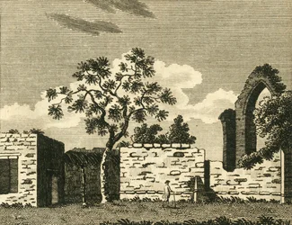 St. Pancrace Chapel, i Canterbury, c1786.