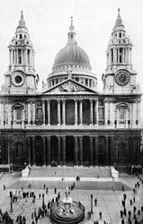 St Pauls Cathedral, London, begyndelsen af det 20. århundrede