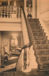 Trappe ved den cubanske ambassade i Bruxelles, Belgien, 1927.