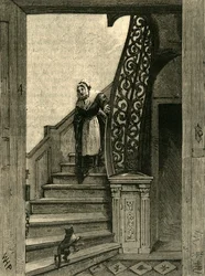 Trappe i Southampton House, c1872.