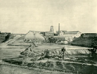 Star of the East Gold Mine, Ballarat, 1901.