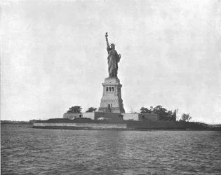 Frihedsgudinden, New York, USA, c1900.