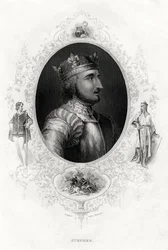Stephen, den sidste normanniske konge af England, 1860