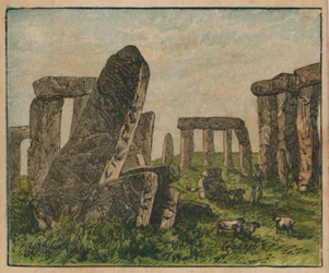 Stonehenge, c1910.