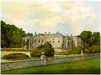 Studley Royal, Yorkshire, hjemsted for Marquess of Ripon, c1880