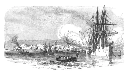 Suakim, fra havet, c1885