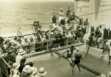 Svømmebassin om bord på RML Atlantis, c1929-c1939