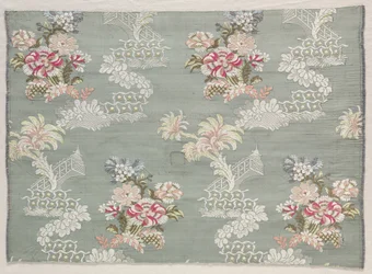 Taft, brokadet, ca. 1750.