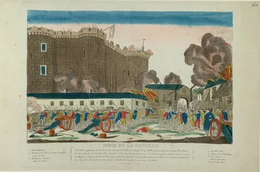 Indtagelse af Bastillen den 14. juli 1789, 1789.