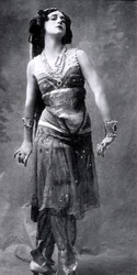 Tamara Karsavina, russisk ballerina, 1911