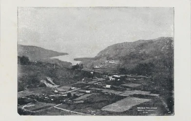 Te Wairoa før udbruddet af Tarawera, 1923.