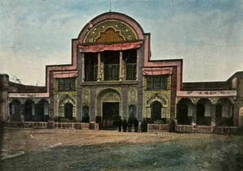 Teheran. Porte Du Palais Du Schah, Porten til Shahens Palads - Teheran, 1900.