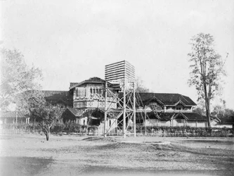 Telegrafkontor, Nagpur, Maharashtra, Indien