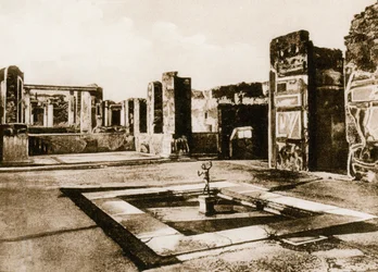 Apollontemplet, Pompeji, Italien, omkring 1900-tallet