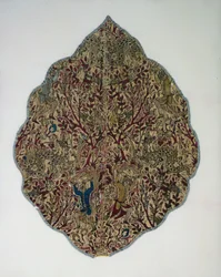 Teltpanel af en dragedræber, 1550-1599.