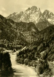 Admonter Reichenstein, Gesäuse Nationalpark, Steiermark, Østrig, ca. 1935.