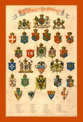Alle nationers våbenskjolde, 1858.