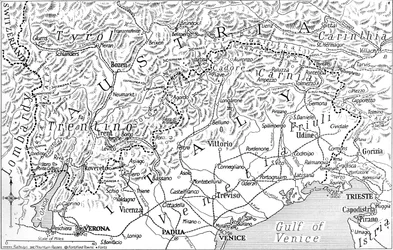 Italiens østrigske grænse, 1915