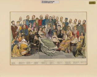 Den østrigske kejserfamilie, 1879.